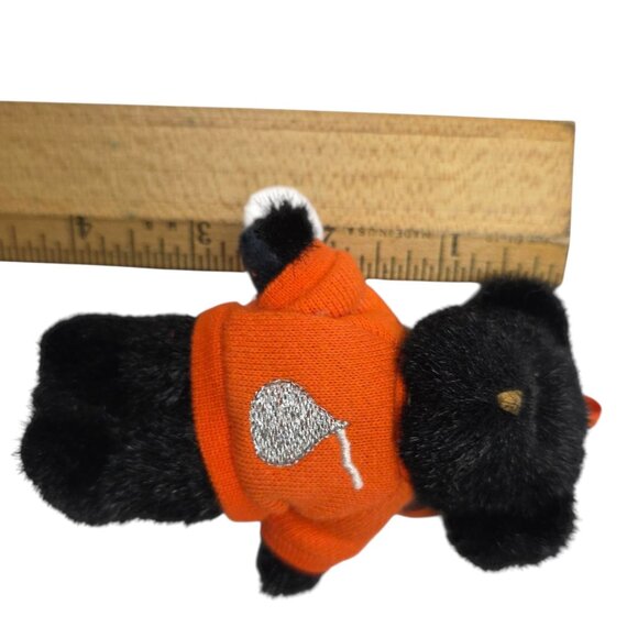 Boyds Bears Hershey Mini Spooky Bear Head Bean Collection Plush Ornament 4" - Picture 3 of 9